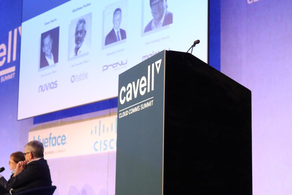 Cavell Logo at Cloud Comms Summit