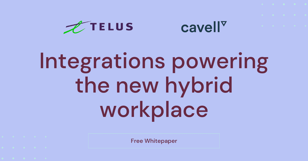 Free whitepaper "Integrations powering the new hybrid workplace" featured image